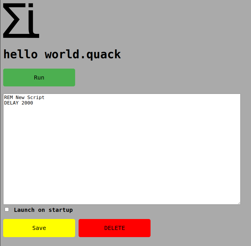 Payload editor